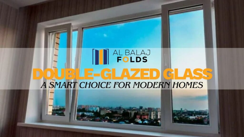 Double glazed glass