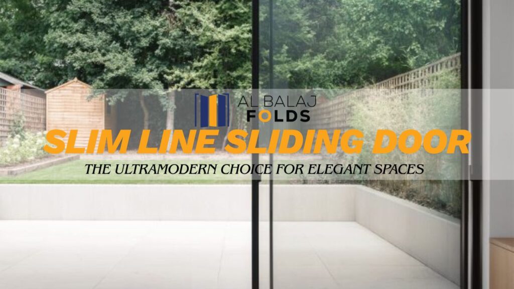 slim line sliding door