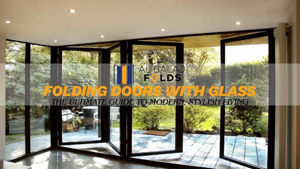 Folding Doors with Glass