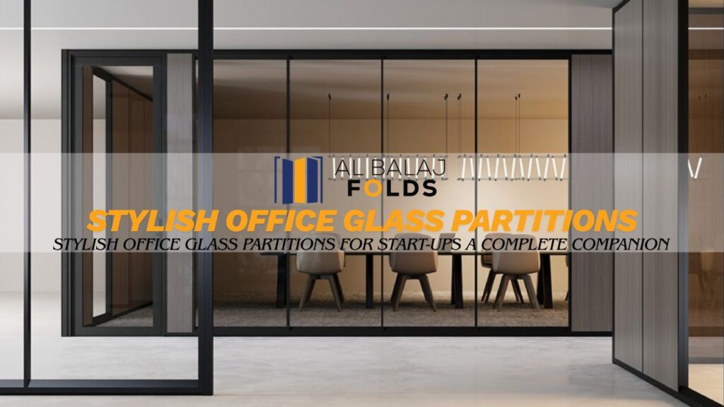 Stylish Office Glass Partitions